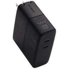 AC充電器一体モバイルバッテリー(5000mAh/67W/C×2)
