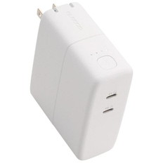 AC充電器一体モバイルバッテリー(5000mAh/67W/C×2)