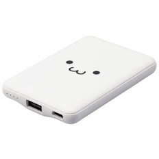 薄型コンパクトモバイルバッテリー(5000mAh/2.4A/Cx1+Ax1)