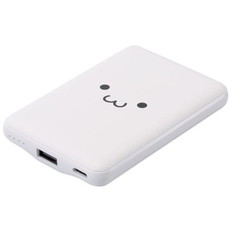 薄型コンパクトモバイルバッテリー(5000mAh/3A/C×1+A×1)