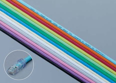 CAT6A撚線　通常径パッチコード　568B　B　8m