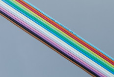 CAT5e撚線　通常径パッチコード　568B　GY　1m