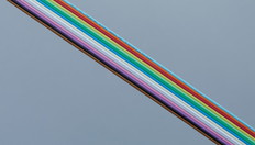 CAT5e撚線　細径パッチコード　568B　PK　4m