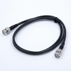 両端BNC型50Ω　プラグ(オス)付ケーブル　0.5m　RG-58A/U