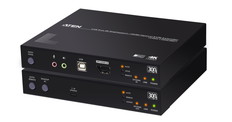DisplayPort/HDMI　光ファイバーKVMエクステンダー(4K60p　@　300m)