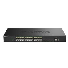 ギガビットレイヤ2スタッカブルスマートマネージドPoEスイッチ､最大370W給電､　10/100/1000BASE-Tポート×24､10G　SFP+スロット×4