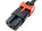 ロックスリム電源ケーブル　C14/C15LS　2m　赤