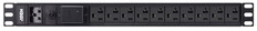 ラックマウントPDU(1U/20A/10ポート/サージ保護回路搭載)