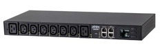 アウトレット単位電源計測･管理機能搭載ラックマウントPDU(1U/30A/8ポート)