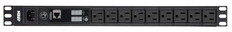ラックマウントPDU(1U/100V/15A/NEMAタイプ　9ポート/計測機能搭載)