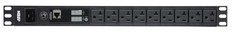 ラックマウントPDU(1U/20A/NEMAタイプ　9ポート/計測機能搭載)
