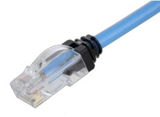 細径C6A単パッチ　Nプラ/Bスト/ショートB/L=3m　橙色