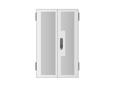 高開口率観音ドア