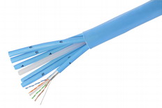Cat6A　F/UTP　26AWG　24Pインナーシースケーブル　500m/D