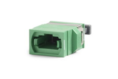 MPOアダプター/カプラー､12/24芯　対向キー､ダスト･キャップ付き