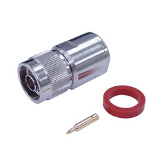 N型50Ω　プラグ(オス)　適合ケーブル　RG-14/U