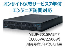 UPS3010SP+オンサイト保守サービス7年付