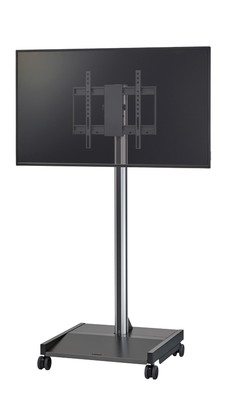 大型用スマートポールスタンド　ディスプレイ設置タイプ(対応インチ~55インチ)