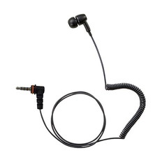 イヤホン(インイヤーフィット型･カールコード･黒)　　(SRD612/SRD611/SRD595/SRS95/SRS90/SRS12用)