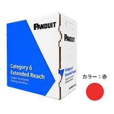 Cat6　ER(Extended　Reach)ケーブル　PUR6C2204RD-CE　赤　305m