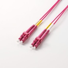 光ファイバー/LC-LC/2芯/OM4/10m