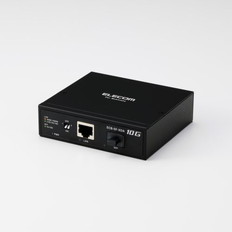 法人専用/10G光メディアコンバーター/SFP+スロット搭載/3年保証